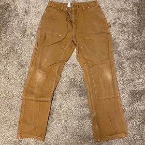 Brown Carhartt Pants Dungaree Fit